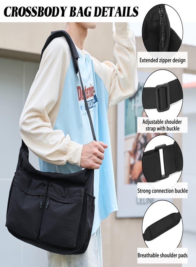 FSD.WG Crossbody Messenger Bag for men Shoulder Bag Large Capacity Laptop Bag Casual Bag - Image 4